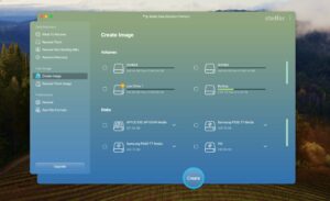 stellar data recovery disk image creation process