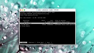 photorec macos partition list
