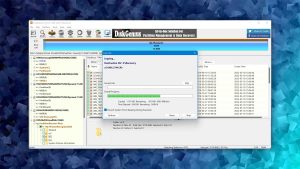 diskgenius recovering files